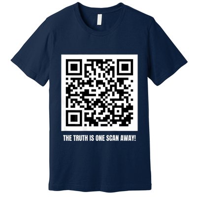 Donald Trump Is Your President Qr Trump Code Premium T-Shirt