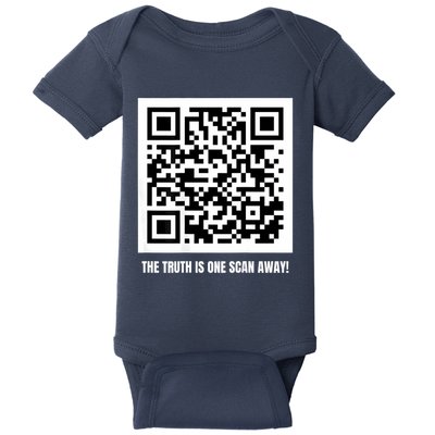 Donald Trump Is Your President Qr Trump Code Baby Bodysuit