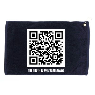 Donald Trump Is Your President Qr Trump Code Grommeted Golf Towel
