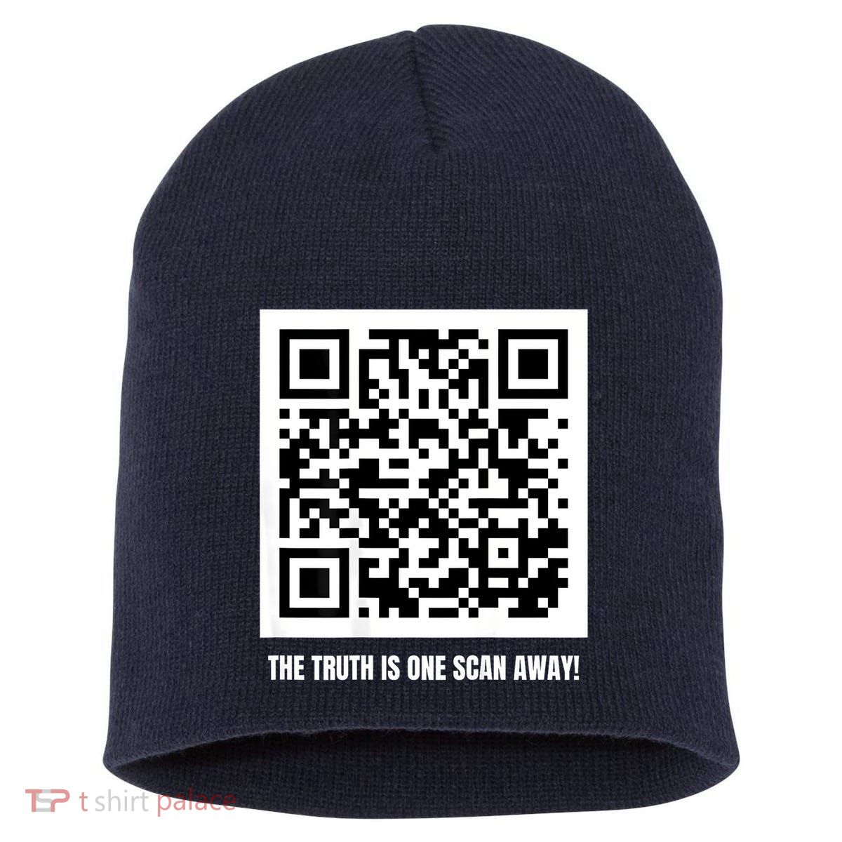 Donald Trump Is Your President Qr Trump Code Short Acrylic Beanie