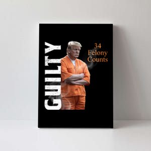 Donald Trump Is Guilty 34 Felony Counts Canvas