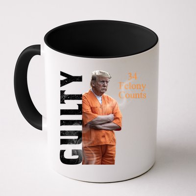 Donald Trump Is Guilty 34 Felony Counts Mug