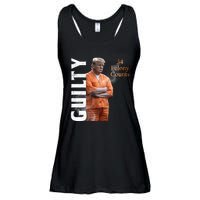 Donald Trump Is Guilty 34 Felony Counts Ladies Essential Flowy Tank