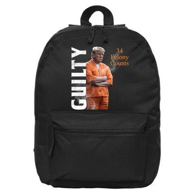 Donald Trump Is Guilty 34 Felony Counts 16 in Basic Backpack