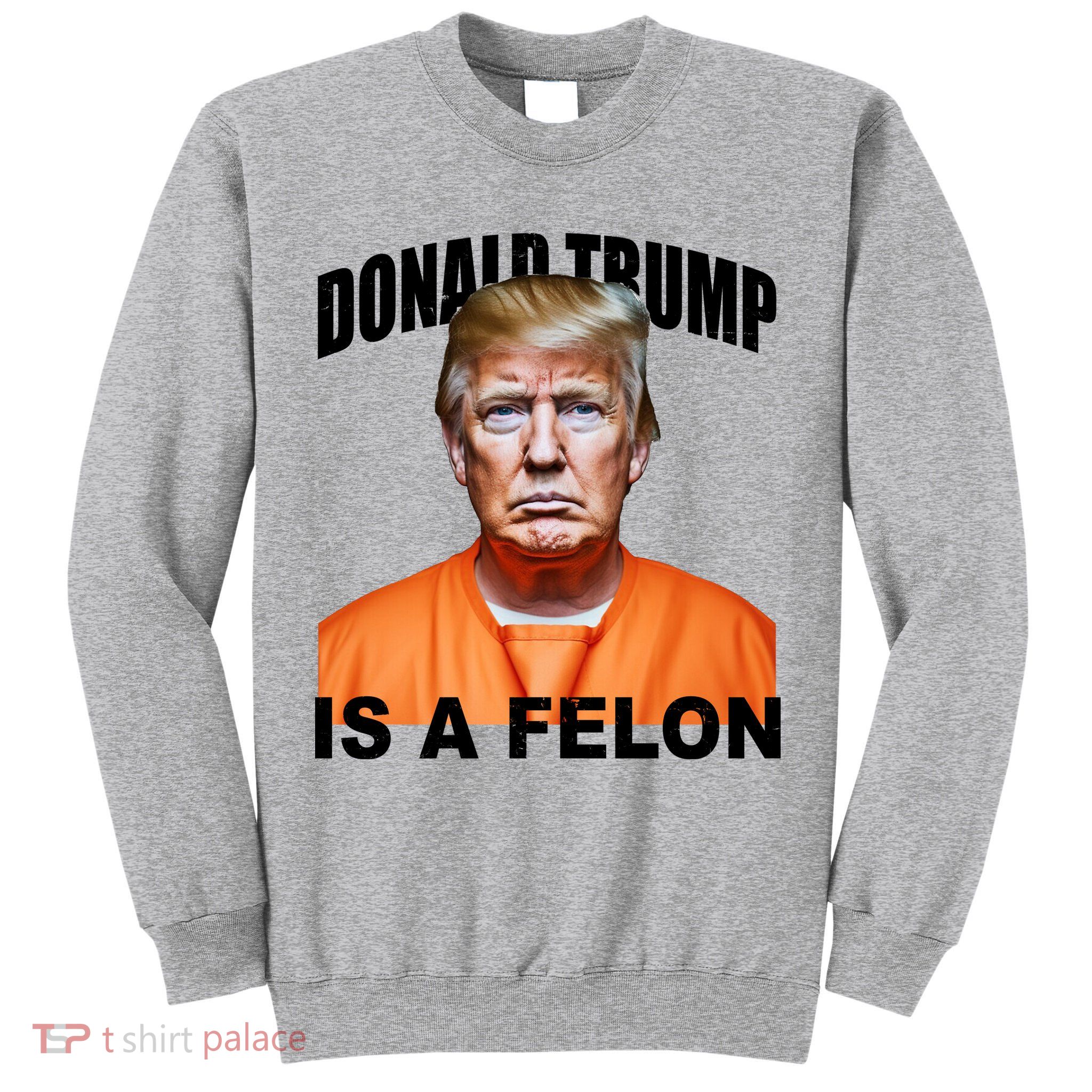 Donald Trump Is A Felon Tall Sweatshirt