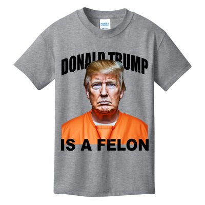 Donald Trump Is A Felon Kids T-Shirt