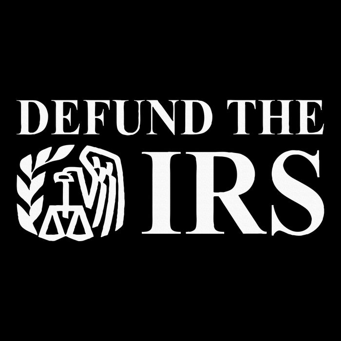 Defund The Irs Tax Return Patriot American Bucket Hat
