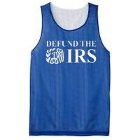 Defund The Irs Tax Return Patriot American Mesh Reversible Basketball Jersey Tank