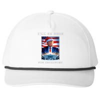 Donald Trump Ill Be Home For Christmas Inauguration Snapback Five-Panel Rope Hat