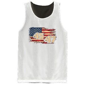 Donald Trump Inauguration Day 2025 47th President 47 Us Flagdonald Trump Inaugur Mesh Reversible Basketball Jersey Tank