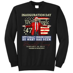 Donald Trump Inauguration Day 2025 47th President Trump 47 Sweatshirt