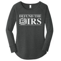 Defund The IRS Women's Perfect Tri Tunic Long Sleeve Shirt