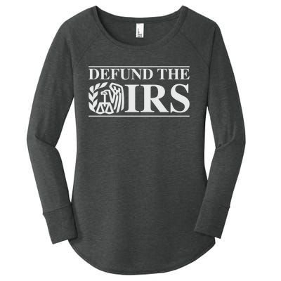 Defund The IRS Women's Perfect Tri Tunic Long Sleeve Shirt