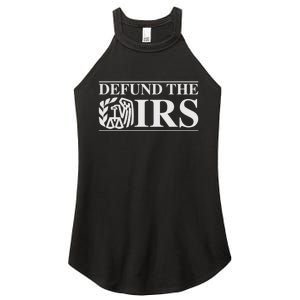 Defund The IRS Women's Perfect Tri Rocker Tank