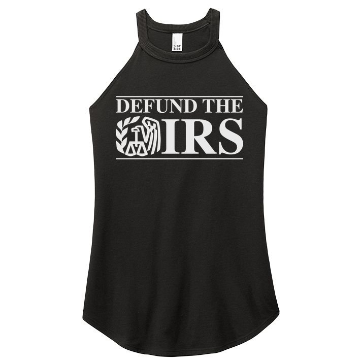 Defund The IRS Women's Perfect Tri Rocker Tank