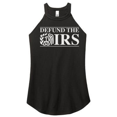 Defund The IRS Women’s Perfect Tri Rocker Tank