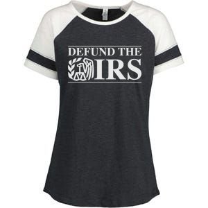 Defund The IRS Enza Ladies Jersey Colorblock Tee