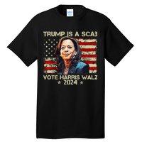 Donald Trump Is A Scab Vote Harris Tall T-Shirt