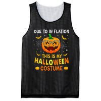 Due To Inflation This Is My Halloween Costume Mesh Reversible Basketball Jersey Tank