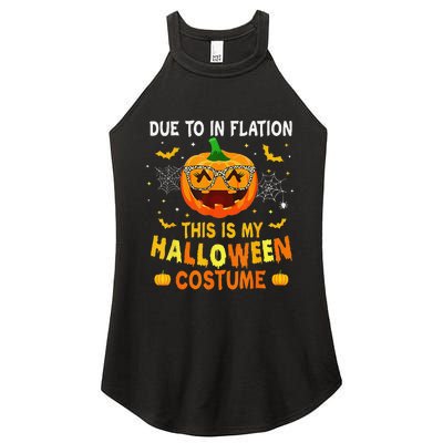 Due To Inflation This Is My Halloween Costume Women’s Perfect Tri Rocker Tank