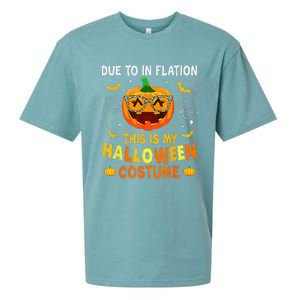 Due To Inflation This Is My Halloween Costume Sueded Cloud Jersey T-Shirt