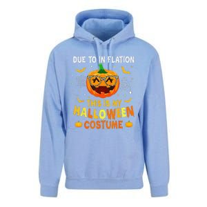 Due To Inflation This Is My Halloween Costume Unisex Surf Hoodie