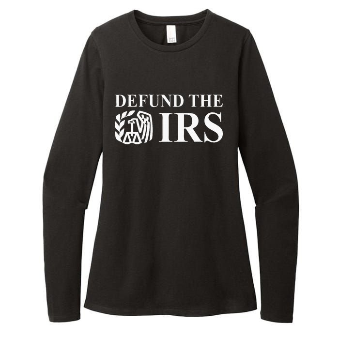 Defund The Irs Tax Return Patriot American Womens CVC Long Sleeve Shirt