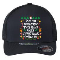 DUE TO INFLATION Ugly Christmas Pajama Flexfit Unipanel Trucker Cap