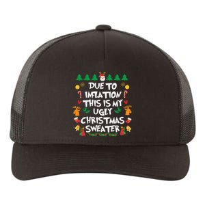 DUE TO INFLATION Ugly Christmas Pajama Yupoong Adult 5-Panel Trucker Hat