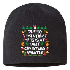 DUE TO INFLATION Ugly Christmas Pajama Sustainable Beanie