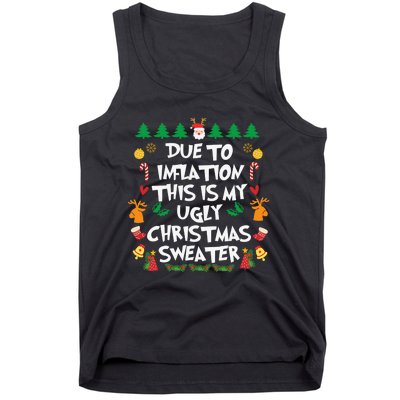 DUE TO INFLATION Ugly Christmas Pajama Tank Top