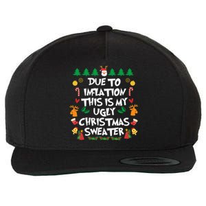 DUE TO INFLATION Ugly Christmas Pajama Wool Snapback Cap