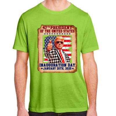 Donald Trump Inauguration Day 2025 47th Usa President Adult ChromaSoft Performance T-Shirt