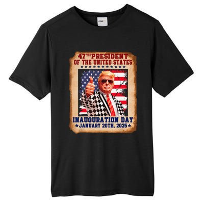 Donald Trump Inauguration Day 2025 47th Usa President Tall Fusion ChromaSoft Performance T-Shirt