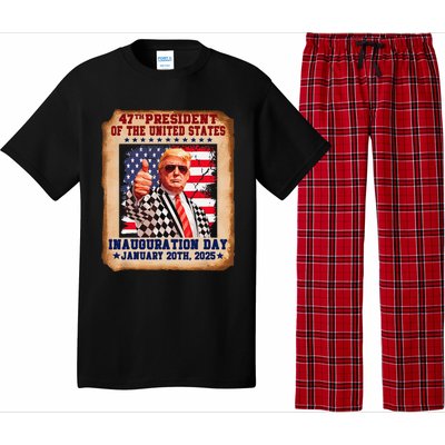 Donald Trump Inauguration Day 2025 47th Usa President Pajama Set