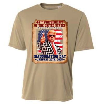 Donald Trump Inauguration Day 2025 47th Usa President Cooling Performance Crew T-Shirt