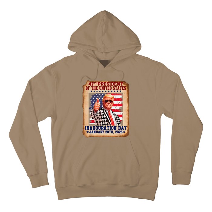 Donald Trump Inauguration Day 2025 47th Usa President Hoodie