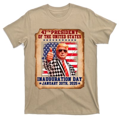 Donald Trump Inauguration Day 2025 47th Usa President T-Shirt