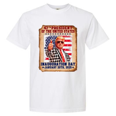 Donald Trump Inauguration Day 2025 47th Usa President Garment-Dyed Heavyweight T-Shirt