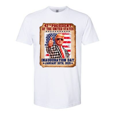 Donald Trump Inauguration Day 2025 47th Usa President Softstyle CVC T-Shirt