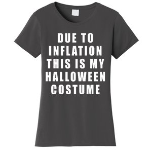 Due To Inflation This Is My Halloween Costume Women's T-Shirt