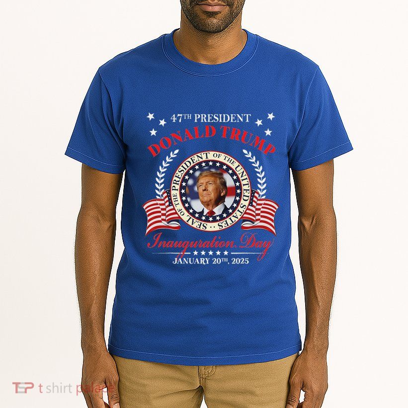 Donald Trump Inauguration Day 2025 Usa 47th Tall T-Shirt