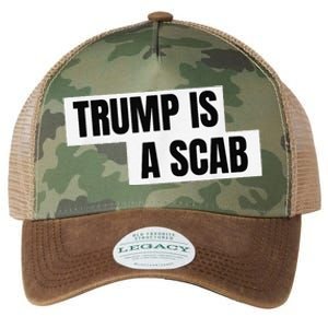 Donald Trump Is A Scab Legacy Tie Dye Trucker Hat