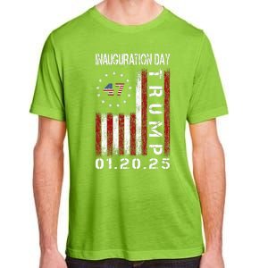 Donald Trump Inauguration Day 2025 47th President Usa Flag Adult ChromaSoft Performance T-Shirt