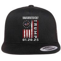 Donald Trump Inauguration Day 2025 47th President Usa Flag Flat Bill Trucker Hat