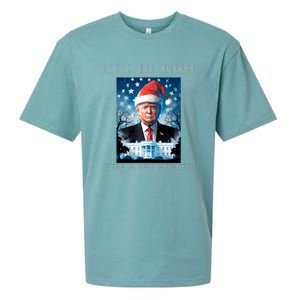 Donald Trump Ill Be Home For Christmas Inauguration Sueded Cloud Jersey T-Shirt