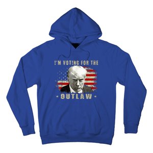 Donald Trump IM Voting For The Outlaw 2024 President Hoodie