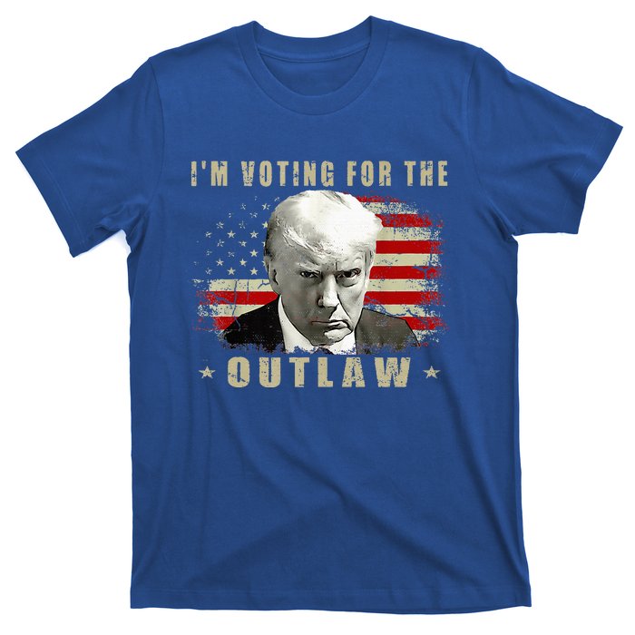 Donald Trump IM Voting For The Outlaw 2024 President T-Shirt