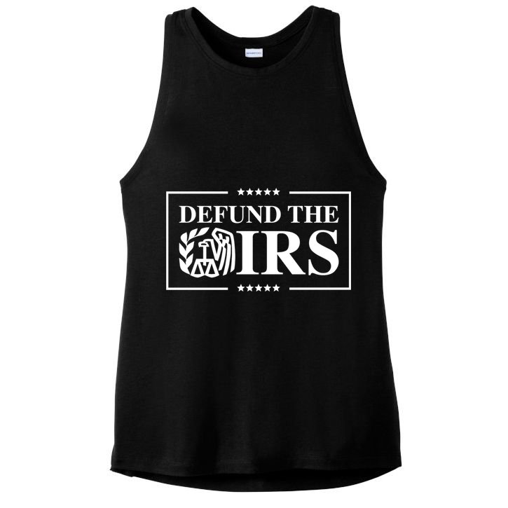 Defund The IRS Ladies PosiCharge Tri-Blend Wicking Tank