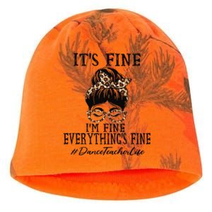 Dance Teacher It's Fine, I'm Fine And Everything's Fine Kati - Camo Knit Beanie